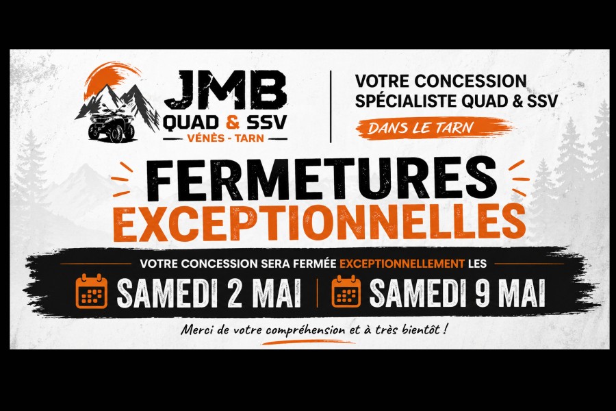 Quad, SSV, nos offres