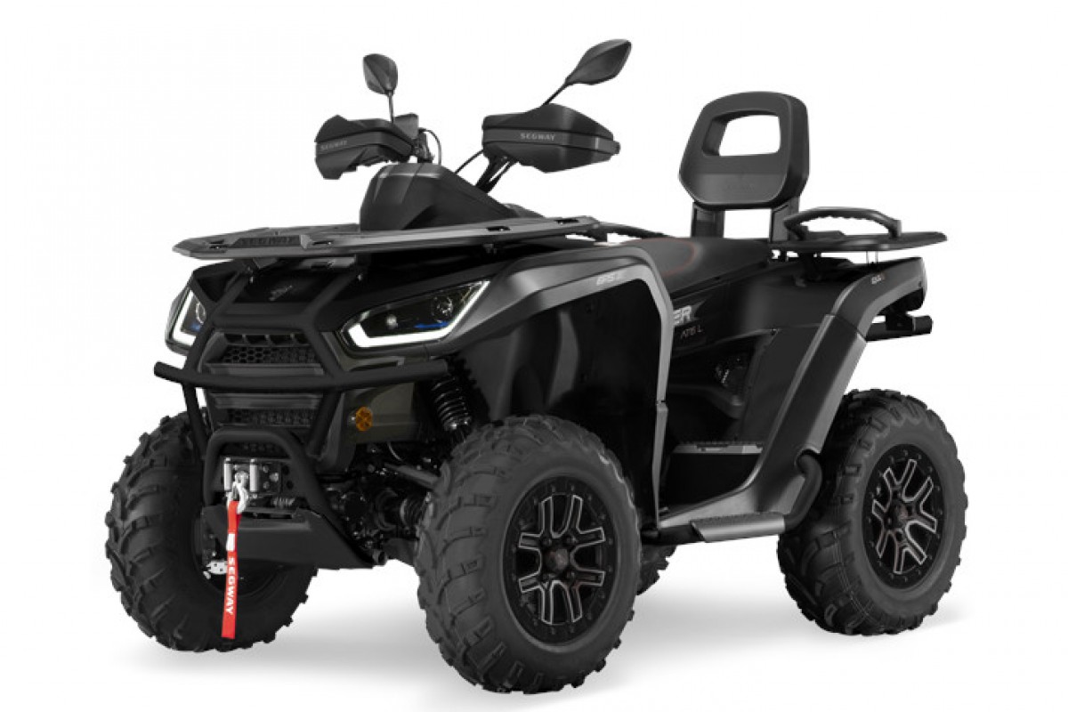 Quad Segway Snarler AT6 L EPS LUXE Black Serie Long