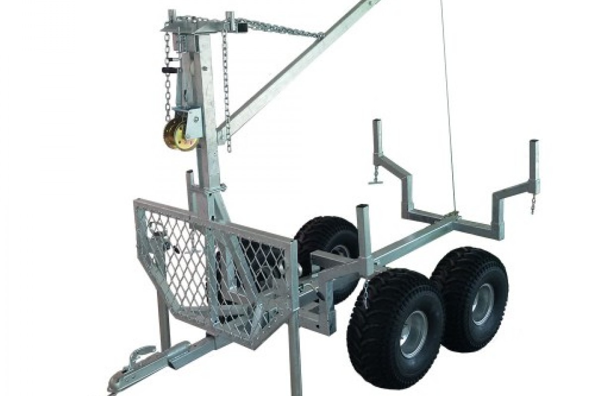 Remorque Quad & SSV pour transport de bois Géo TT