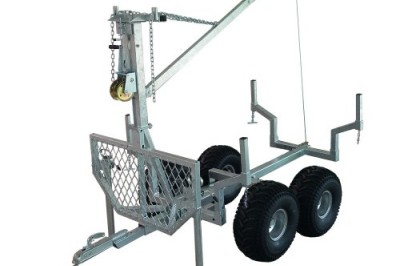 Remorque Quad & SSV pour transport de bois Géo TT