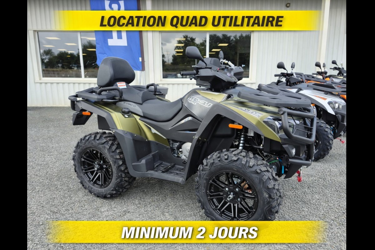 Location libre QUAD - KYMCO MXU 700 EPS ABS
